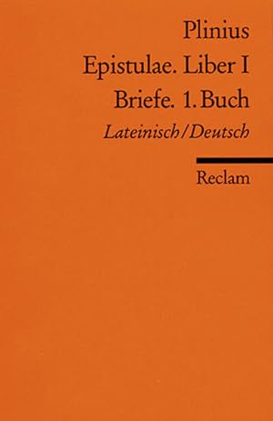 Bild des Verkufers fr Epistulae. Liber I /Briefe. 1. Buch Lat. /Dt. zum Verkauf von antiquariat rotschildt, Per Jendryschik