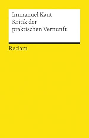 Bild des Verkufers fr Kritik der praktischen Vernunft zum Verkauf von antiquariat rotschildt, Per Jendryschik