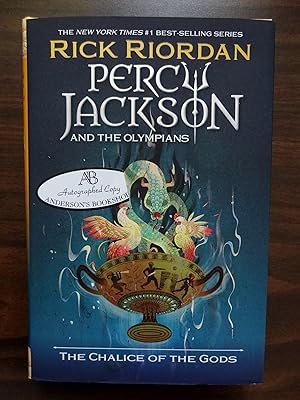 Percy Jackson and the Olympians: The Chalice of the Gods *SIGNED 1st
