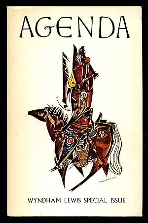Image du vendeur pour Agenda - Vol. 7, No. 3 - Vol. 8, No. 1 (3 issues), Autumn-Winter 1969-70 (Wyndham Lewis Special Issue) mis en vente par Between the Covers-Rare Books, Inc. ABAA