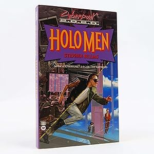 Seller image for Holo Men Cyberpunk 2.0.2.0. by Stephen Billias (Warner Books, 1996) First Sci-fi for sale by Neutral Balloon Books