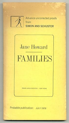 Seller image for Families for sale by Between the Covers-Rare Books, Inc. ABAA