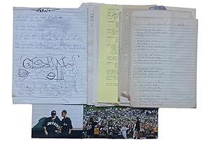 Late 1990s Collection of Handwritten and Typed Lyrics for Budding West Coast Hip Hop Artists [nam...