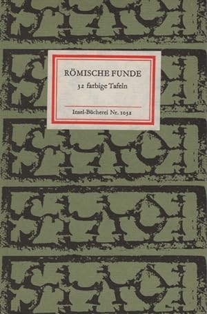 Bild des Verkufers fr IB 1032: Rmische Funde zwischen Thringer Wald und Ostsee 32 farbige Tafeln zum Verkauf von Leipziger Antiquariat