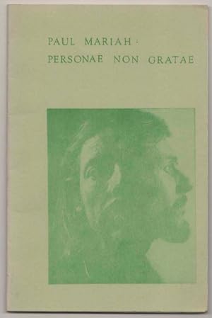 Imagen del vendedor de Personae Non Gratae a la venta por Jeff Hirsch Books, ABAA