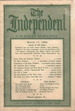 The Independent: A Weekly Magazine, March 17, 1904