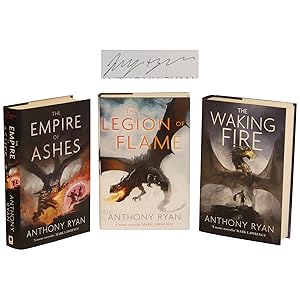 Draconis Memoria Trilogy [Matching Number Set]: The Waking Fire; The Legion of Flame; The Empire ...