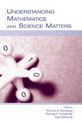 Bild des Verkufers fr Understanding Mathematics and Science Matters zum Verkauf von moluna