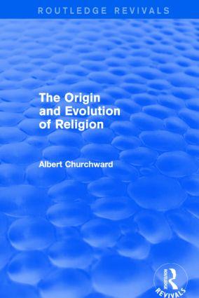 Bild des Verkufers fr Churchward, A: The Origin and Evolution of Religion zum Verkauf von moluna