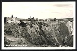 Ansichtskarte Falun, Gruvan, Stora stöten