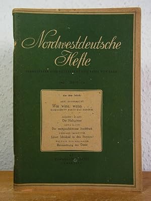 Immagine del venditore per Nordwestdeutsche Hefte. Heft 3 + 4, 1947 venduto da Antiquariat Weber