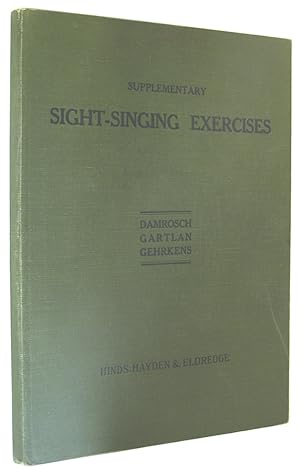 Supplementary Sight Singing Exercises.