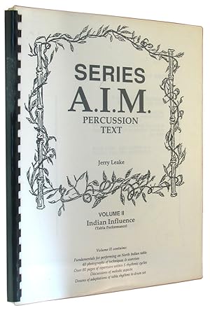 Series A.I.M. Percussion Text, Volume II: Indian Influence (Tabla Performance).