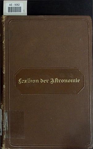 Imagen del vendedor de Lexikon der Astronomie. a la venta por Antiquariat Bookfarm