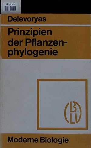 Immagine del venditore per Prinzipien der Pflanzenphylogenie. venduto da Antiquariat Bookfarm