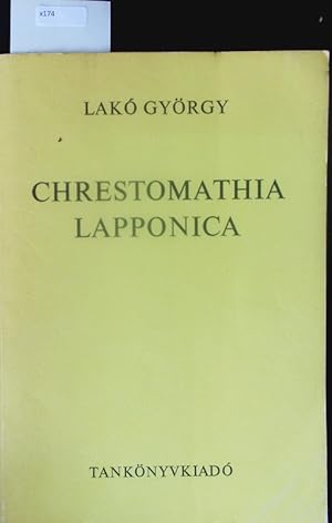 Imagen del vendedor de Chrestomathia Lapponica. a la venta por Antiquariat Bookfarm