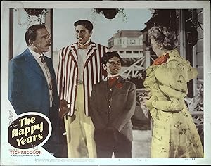 Imagen del vendedor de The Happy Years Lobby Card #5 1950 Dean Stockwell & Leon Ames! a la venta por AcornBooksNH