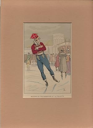 1898 Women's History of French Fashion Watercolor Print #29