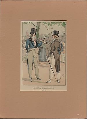 1898 Women's History of French Fashion Watercolor Print #36