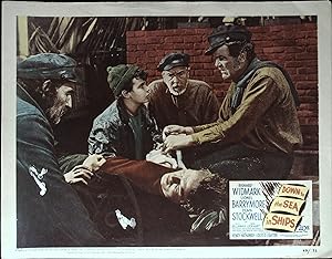 Seller image for Down to the Sea in Ships Lobby Card #8 1949 Jay C. Flippen, Dean Stockwell! for sale by AcornBooksNH