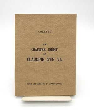 Un chapitre inédit de Claudine s'en va