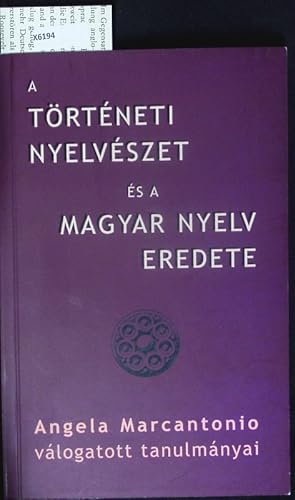 Immagine del venditore per A trtneti nyelvszet s a magyar nyelv eredete. venduto da Antiquariat Bookfarm