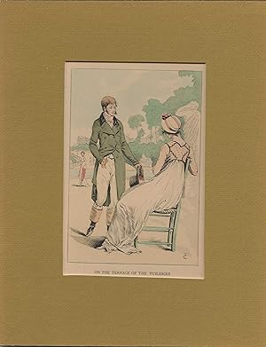 1898 Women's History of French Fashion Watercolor Print #3