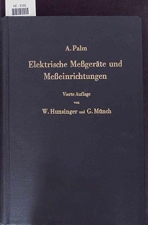 Imagen del vendedor de Elektrische Megerte und Meeinriehtungen. Vierte neubearbeitete Auflage a la venta por Antiquariat Bookfarm