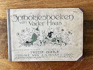 Sprookjesboeken van Vader Haas Tweede Boekje Sprookjes van Grimm, voor de kleintjes naverteld doo...