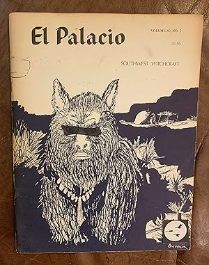 Southwest Witchcraft El Palacio Volume 80, NO. 2 1974