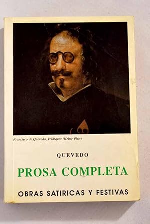Seller image for Prosa completa for sale by Alcan Libros