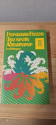 Bild des Verkufers fr Das erste Abenteuer : frhe Erzhlungen. Ausgew. u. mit e. Essay von Volker Michels / rororo ; 1897 zum Verkauf von Versandantiquariat Schfer