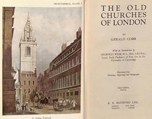 Bild des Verkufers fr The OLD CHURCHES of LONDON. zum Verkauf von WeBuyBooks