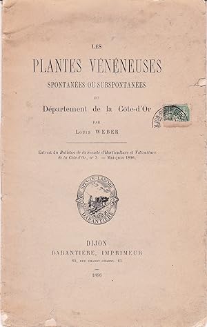 Les plantes vénéneuses spontanées ou subspontanées du Département de la Côte-d'Or