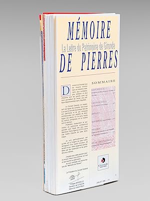 Mémoires de Pierres. La Lettre du Patrimoine de Gironde (45 Numéros : Du n° 1 au 29 ; du 31 au 38...