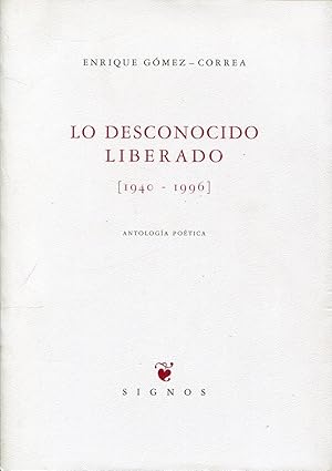Seller image for Lo desconocido liberado. (1940- 1996). Antologa potica for sale by Rincn de Lectura