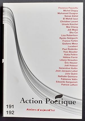 Immagine del venditore per Action potique n191-192, mars/juin 2008. venduto da Le Livre  Venir