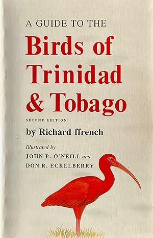 A guide to the birds of Trinidad & Tobago