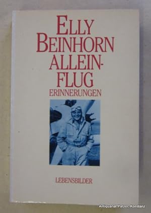 Imagen del vendedor de Alleinflug. Mein Leben. Ungekrzte Taschenbuchausgabe (der erweiterten, ergnzten Ausgabe von 1981). Frankfurt, Ullstein, 1988. Kl.-8vo. Mit zahlreichen Tafelabbildungen. 382 S., 1 Bl. Or.-Kart.; Rcken etwas verblasst, leichte Gebrauchsspuren. (Lebensbilder; Ullstein Buch Nr. 27564). (ISBN 3548275648). - Durch Register erschlossen. a la venta por Jrgen Patzer