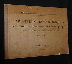 Imagen del vendedor de Nouvelle mthode d'enseignement et de recherches par les lignes et par les couleurs : Tablettes chronologiques documentaires, synchroniques et synoptiques de l'Histoire, de la Littrature, des Beaux-Arts et des Sciences a la venta por Abraxas-libris