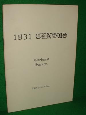 Immagine del venditore per 1831 CENSUS: TICEHURST SUSSEX venduto da booksonlinebrighton