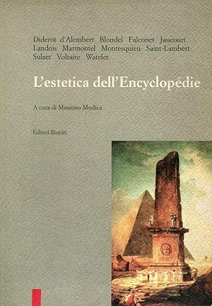 L'estetica dell'Encyclopédie