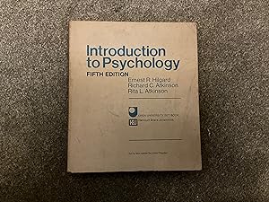 Imagen del vendedor de Introduction to psychology fifth edition a la venta por Power Peters Antiquities