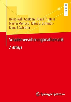 Seller image for Schadenversicherungsmathematik for sale by moluna