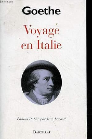 Bild des Verkufers fr Voyage en Italie - 2e dition revue et corrige. zum Verkauf von Le-Livre