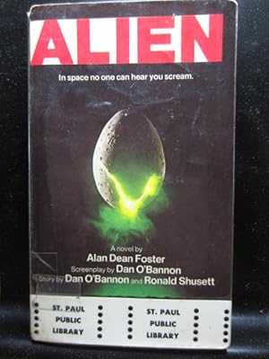 Seller image for ALIEN for sale by The Book Abyss