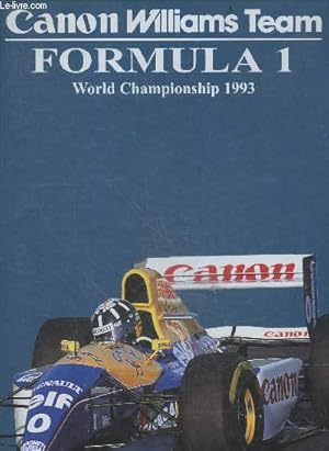 Immagine del venditore per Formula 1 - World championship 1993 - canon williams team venduto da Le-Livre