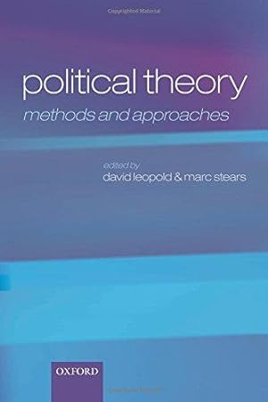Immagine del venditore per Political Theory: Methods and Approaches venduto da WeBuyBooks