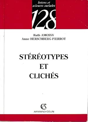 Image du vendeur pour Strotypes et clichs: Langue, discours, socit, mis en vente par L'Odeur du Book