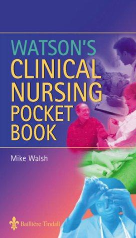 Imagen del vendedor de Watson's Clinical Nursing Pocket Handbook a la venta por WeBuyBooks